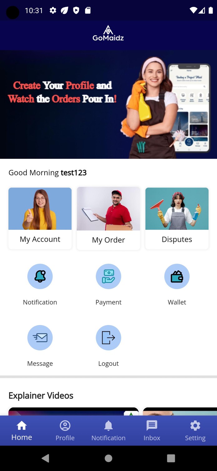 Gomaidz Pro App