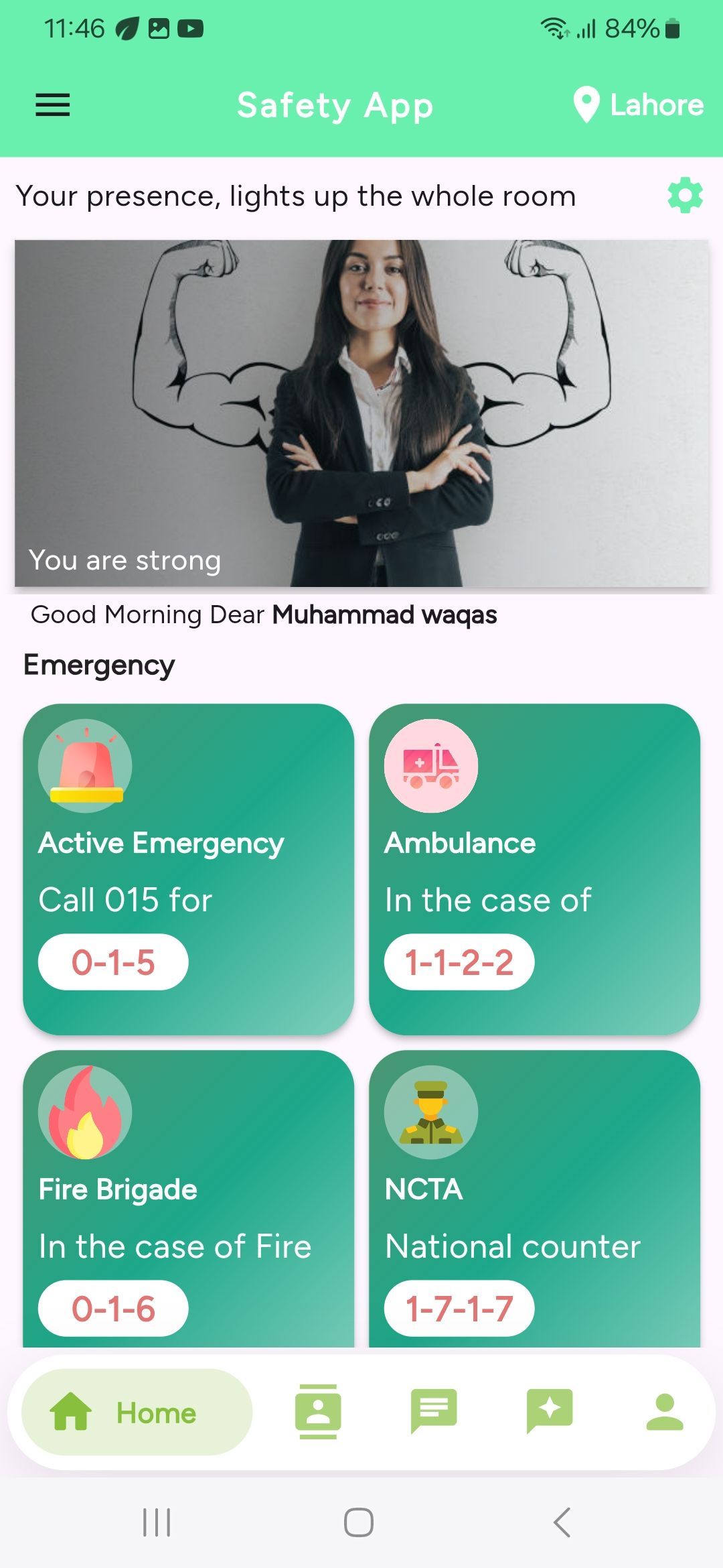 Female Safety App
